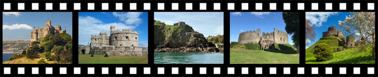 Castles of Cornwall Tour Film Strip